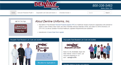 Desktop Screenshot of denlineuniforms.com