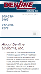 Mobile Screenshot of denlineuniforms.com